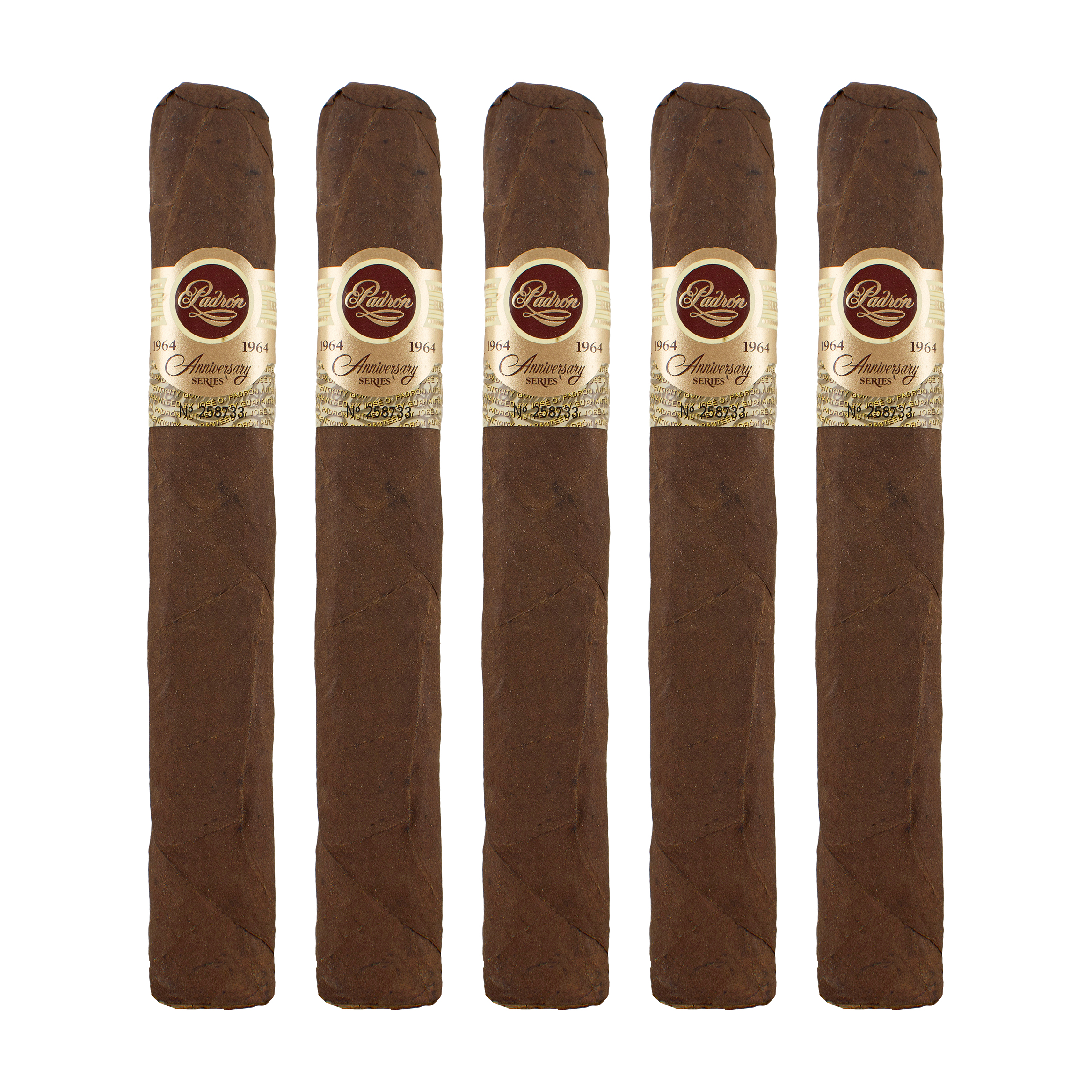Padron 1964 Anniversary Imperial Maduro Toro Cigar - 5 Pack